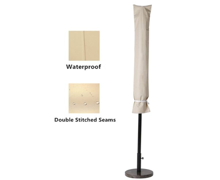 Grand Patio Weather-Resistant Market Patio Umbrella Cover for 9 to 10.5 FT Umbrellas